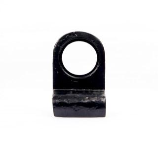 Black Malleable Iron Cylinder Pull 74mm x  44mm