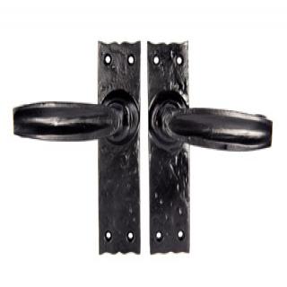 black Malleable Iron Lever Latch by Black Dragon